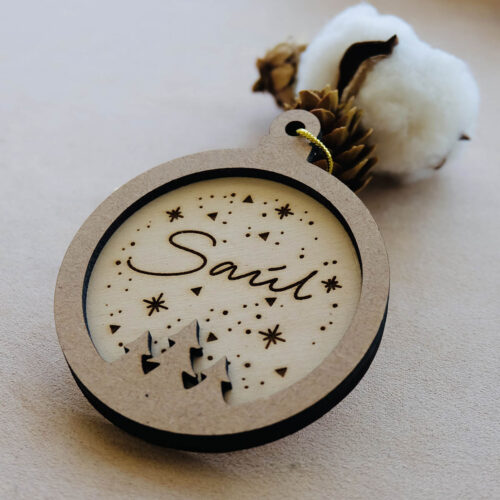 Bolas Navideñas en Relieve