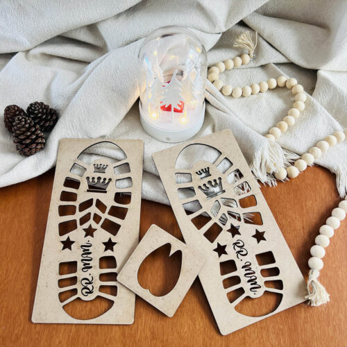 Plantillas Huellas Reyes Magos